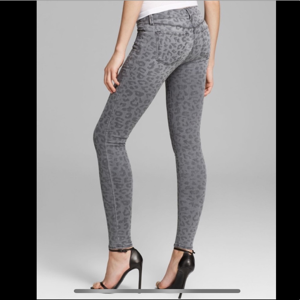J brand leopard onyx jeans